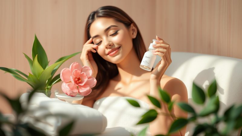 Un spa sereno irradia natural bienestar