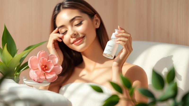 Un spa sereno irradia natural bienestar