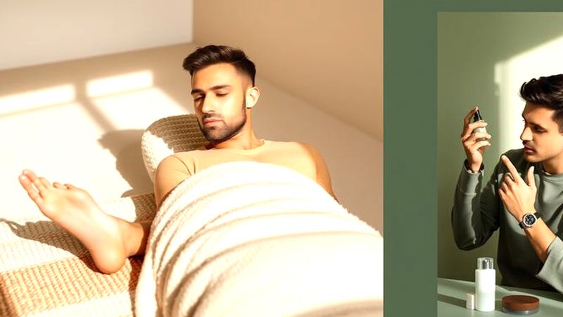 Hombres cultivan la serenidad y el autocuidado
