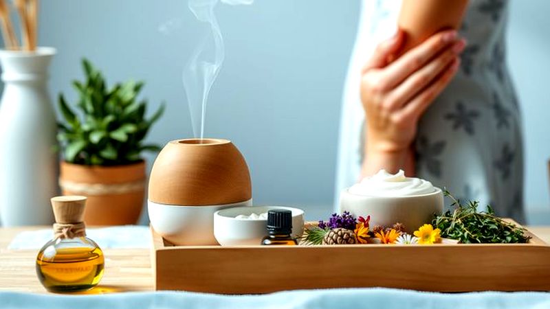 Un spa doméstico tranquilo y sereno