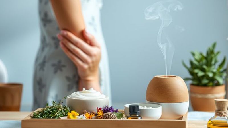 Un spa doméstico tranquilo y sereno