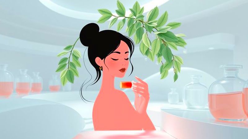 Un laboratorio tranquilo revela belleza delicada