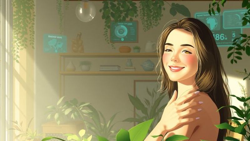 Un estudio sereno inspira bienestar y progreso