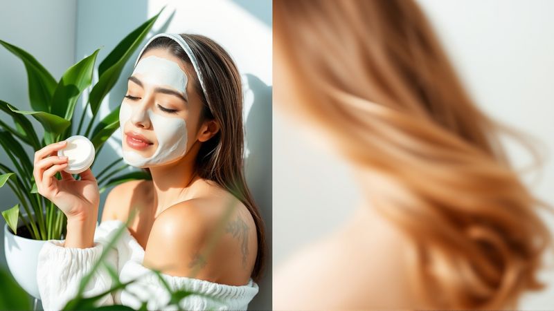 Mujer serena disfruta belleza natural y calma
