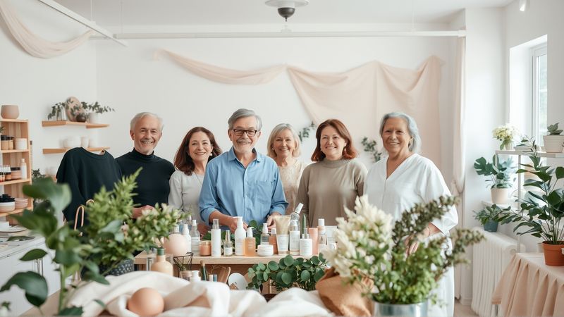 Ancianos exploran belleza