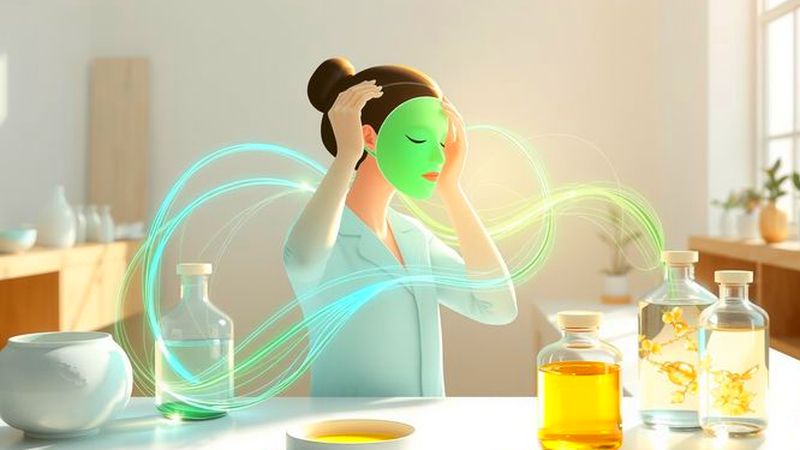 Un laboratorio tranquilo reparaba células con luz