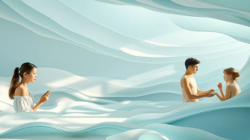 Ilustración tranquila
