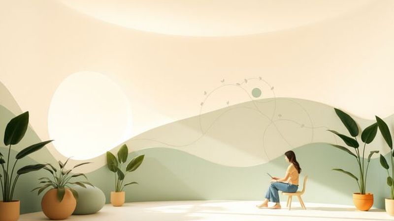 Un espacio sereno inspira cuidado y bienestar