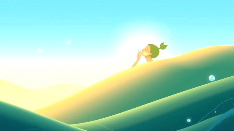 Un ser humano aplica pastel verde en paz